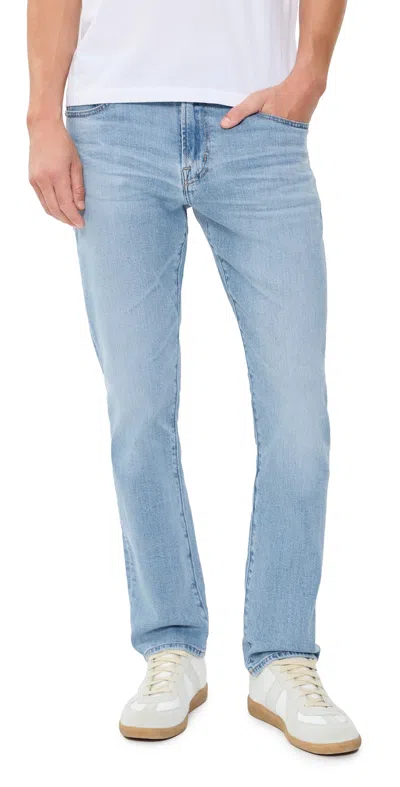 Ag Everett Slim Straight Jeans 32 18 Years Vienna In Blue