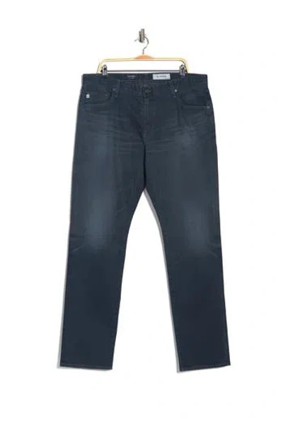 Ag Everett Slim Straight Jeans In Blue