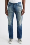 Ag Everett Slim Straight Jeans In Blue