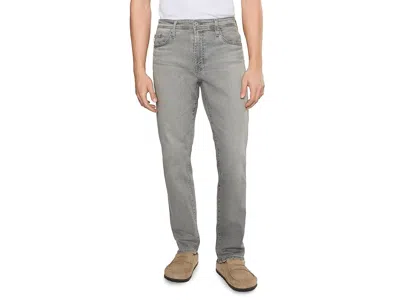 Ag Everett Slim Straight Jeans Half Dome In Gray
