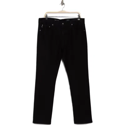 Ag Everett Slim Straight Jeans In Onyx