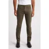 Ag Everett Slim Straight Leg Jeans In Brown