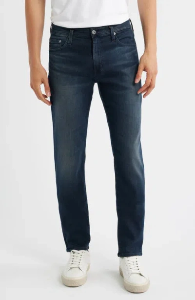 Ag Everett Slim Straight Leg Jeans In Blue