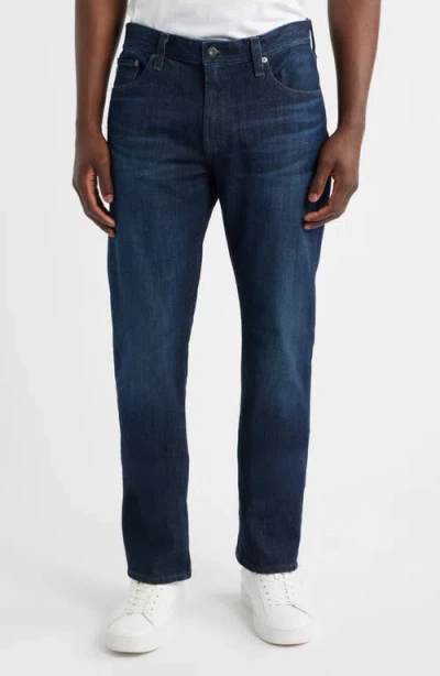 Ag Everett Slim Straight Leg Jeans In Blue