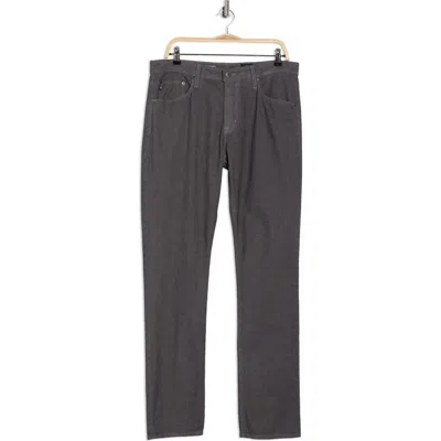 Ag Everett Slim Straight Leg Jeans In Brown