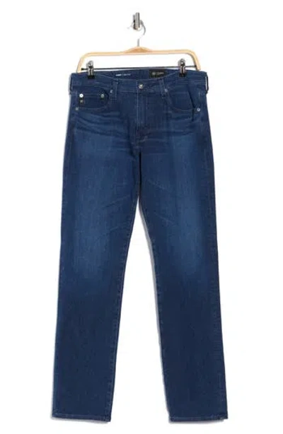 Ag Everett Slim Straight Leg Jeans In Blue