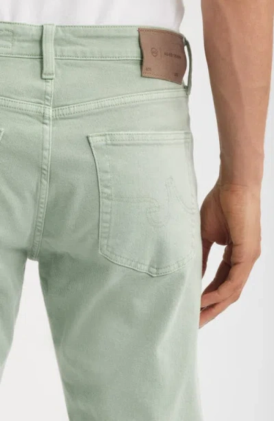 Ag Everett Slim Straight Leg Jeans In Green