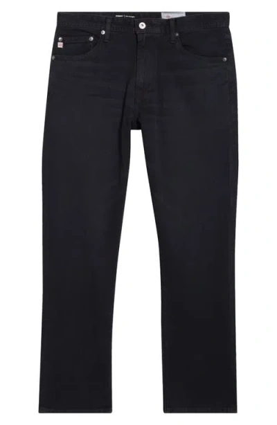 Ag Everett Slim Straight Leg Jeans In Black