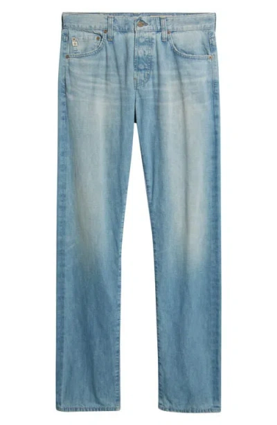 Ag Everett Slim Straight Leg Jeans In Blue