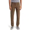 Ag Everett Slim Straight Leg Jeans In Brown