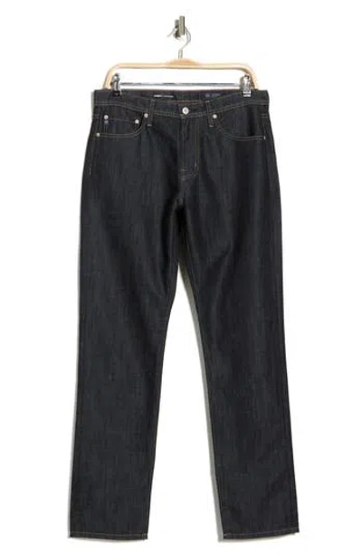 Ag Everett Slim Straight Leg Jeans In Purple