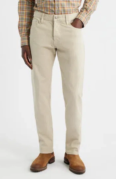 Ag Everett Slim Straight Leg Jeans In White