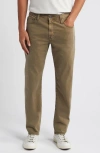 Ag Everett Slim Straight Leg Pants In Brown