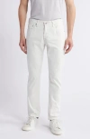 Ag Everett Slim Straight Leg Pants In White