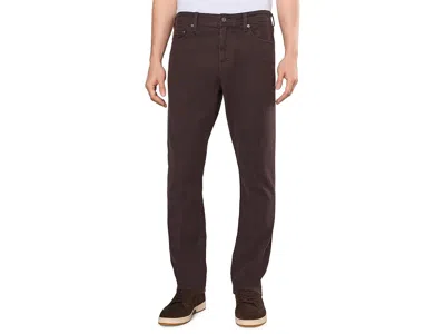 Ag Everett Slim Straight Pants In Wood Brown Men's Casual Pants Wood Brown: 30 32, Cotton/elastane/moda