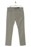 Ag Everett Slim Straight Pants In Olive Drab