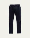 Ag Everett Slim-straight Twill Pants In Blue