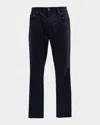 Ag Everett Slim-straight Twill Pants In New Navy