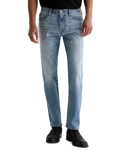 Ag Everett Straight Fit Jeans In 19 Years Juniper In Blue