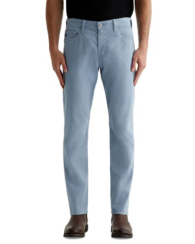 Ag Everett Straight Fit Pants In Soft Storm Blue In Crystal Cove