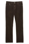 Ag Everett Straight Leg Corduroy Pants In Sulfur Deep Woodland