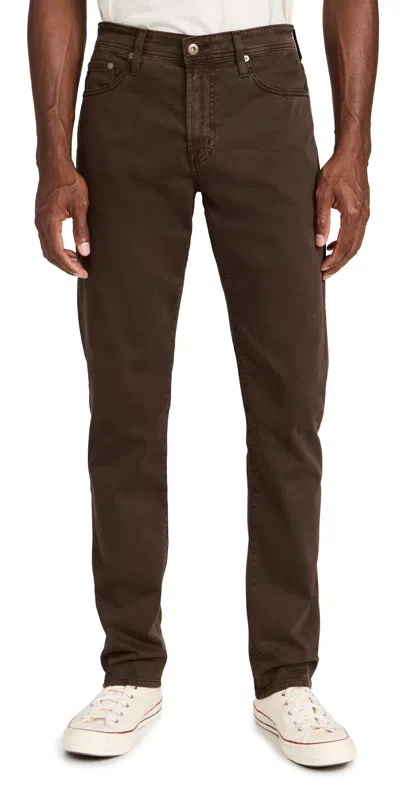 Ag Everett Sud Slim Straight Jeans 34 Sulfur Deep Woodland