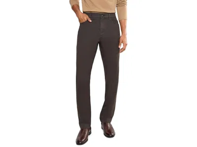 Ag Everett Tailored Slim Straight Pants In Forest Ash Men's Casual Pants Forest Ash: 34 32, Cotton In Brown