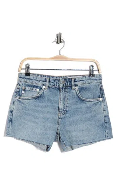 Ag Ex-boyfriend Denim Shorts In Blue