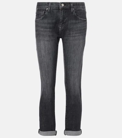 Ag Ex-boyfriend Mid-rise Slim Jeans In Park Row