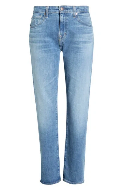 Ag Ex-boyfriend Mid Rise Slouchy Slim Jeans In Blue