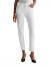 Ag Brinley Mid Rise Classic Straight Leg Jeans