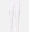 Ag Ex Boyfriend Straight Jeans In White
