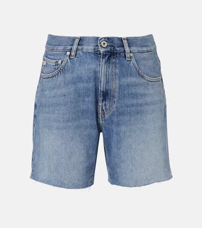 Ag Ex-boyfriend Denim Bermuda Shorts In Blue