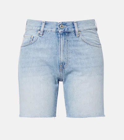 Ag Ex-boyfriend Denim Shorts In Blue