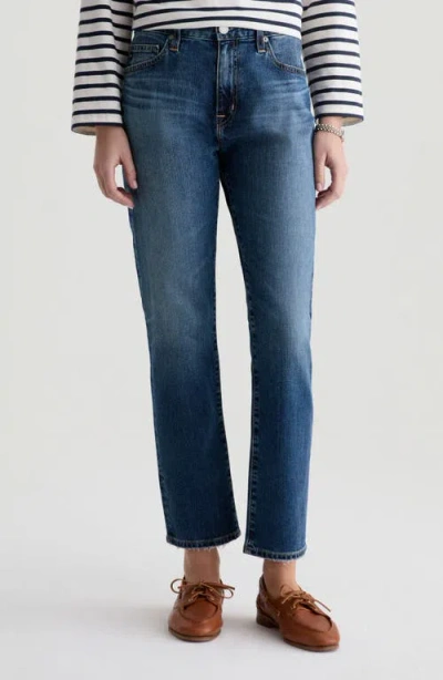 Ag Ex-boyfriend Mid Rise Slouchy Slim Jeans In Blue
