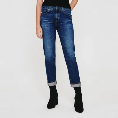 Ag Ex-boyfriend Slim Jean In 10 Year Alliance In Blue