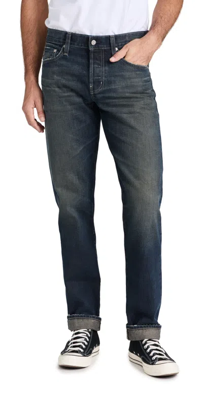 Ag Exclusive Kace Modern Straight Selvedge Jeans 34.25 18 Years Bleecker In Vp 13 Years Cur