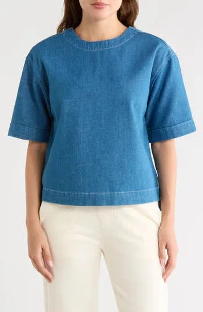 Ag Falyn Denim Top In Blue