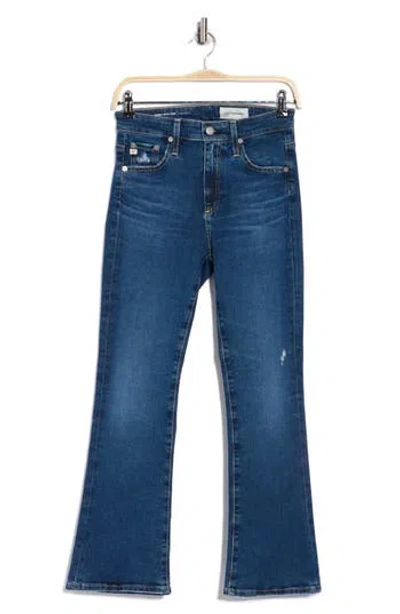 Ag Farrah Ankle Bootcut Jeans In Blue