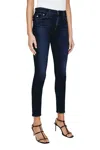 Ag Jeans Pavilion Cigarette Leg Jean In Blue