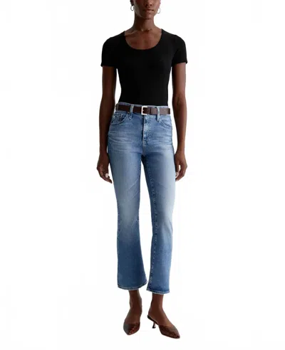 Ag Farrah Boot Crop Jean In 20 Years Trifecta In Black
