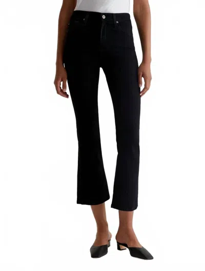 Ag Farrah Boot Crop Jean In Alchemy In Black