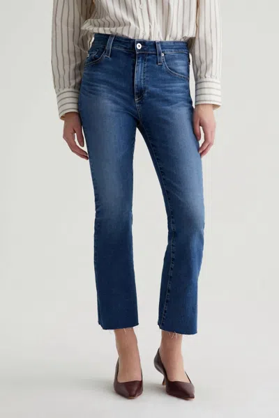 Ag Farrah Boot Crop Jean In Lucerne In Multi