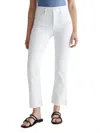 Ag Farrah Boot Crop Jean In Modern White In Multi