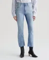 Ag Farrah Boot Crop Jeans In 25 Years Looking Glass In Blue