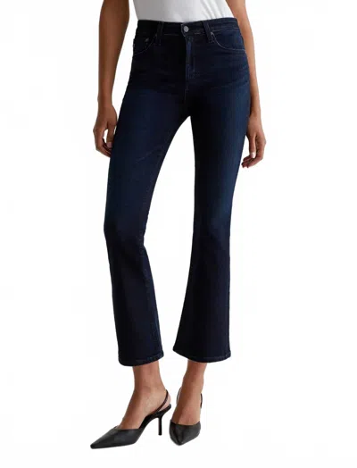 Ag Farrah Boot Crop Jeans In 3 Years Berlin In Blue