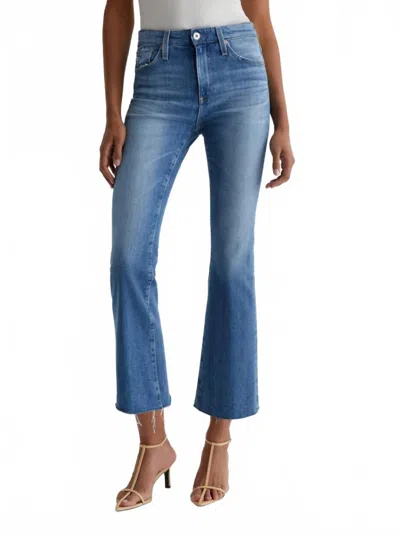 AG FARRAH BOOT CROP JEANS IN IRIS