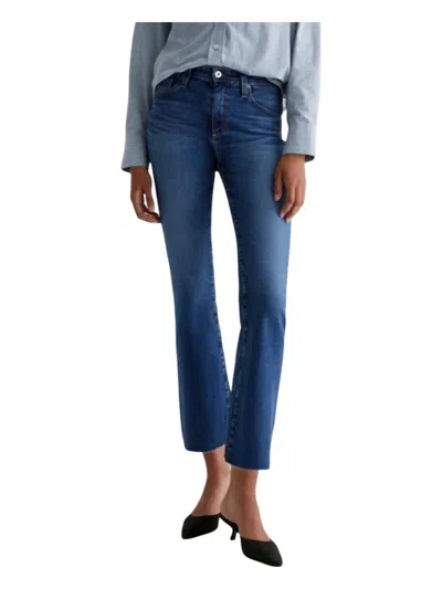Ag Farrah Boot Crop Jeans In Lucerne In Multi