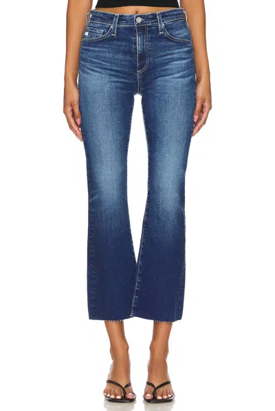 Ag Farrah Boot Crop Jeans In Lucerne In Multi