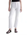 Ag Farrah Boot Crop Jean In Modern White In White